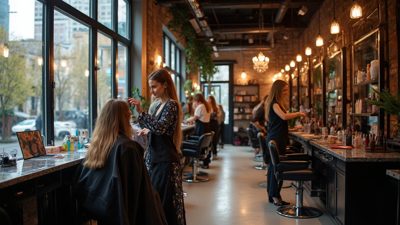 Робота перукарем у Києві: Лівий берег витончено виглядає