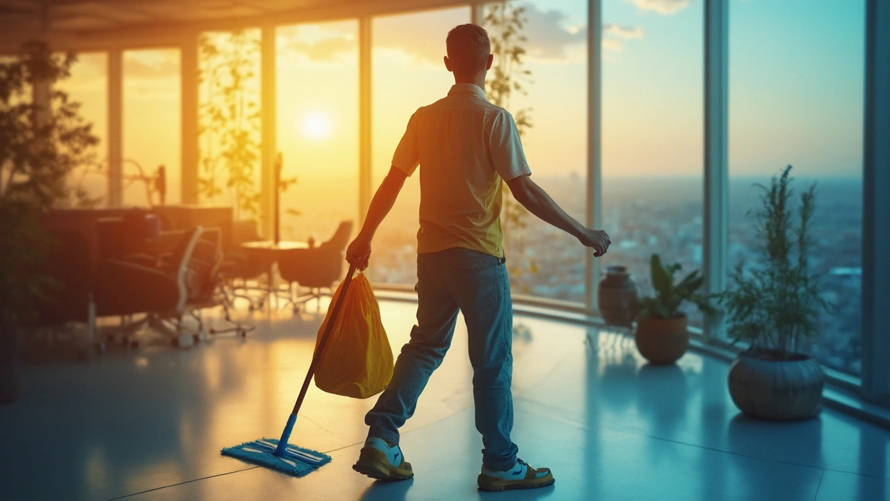 Робота прибиральницею у Києві: можливості та поради