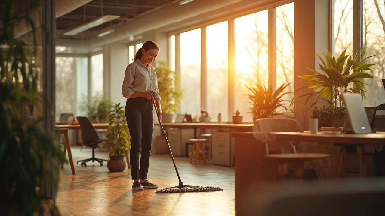 Робота прибиральницею в офісі Київ: часткова зайнятість для всіх