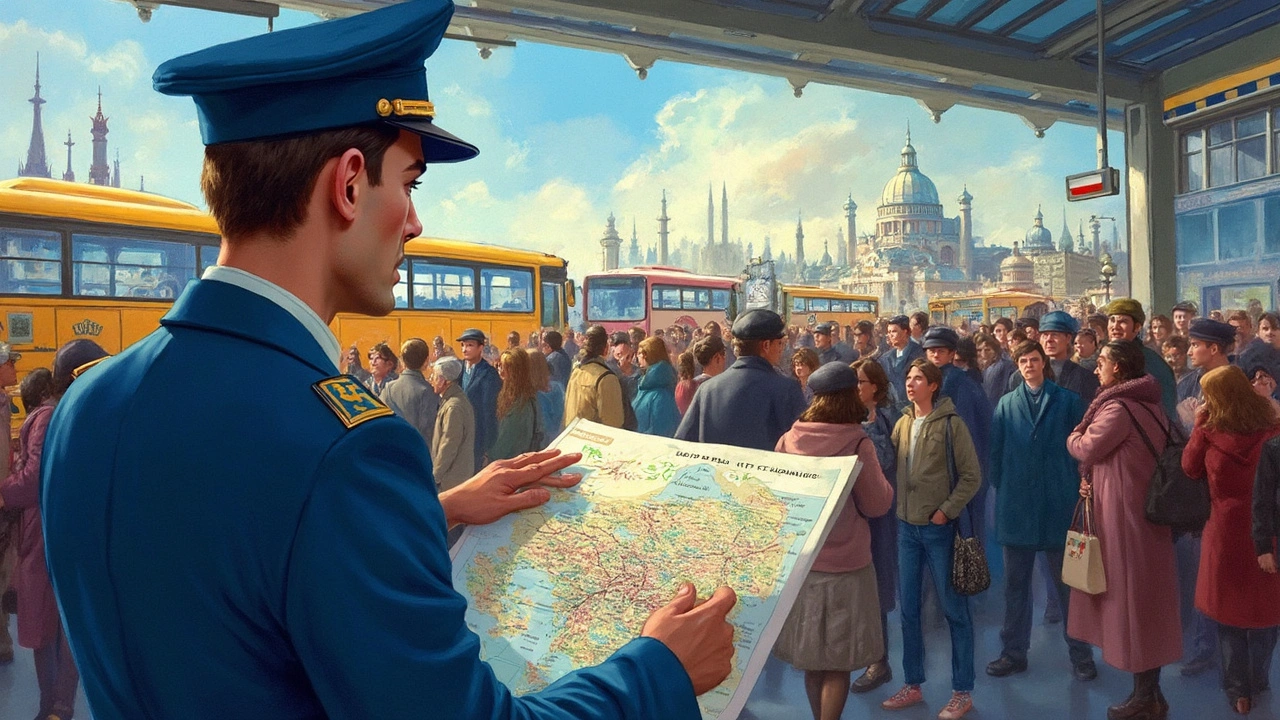 Робота водій автобуса-міжнародник у Києві: що варто знати