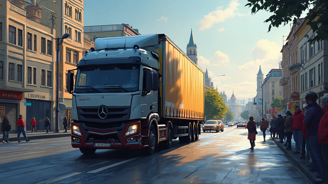 Робота водій категорії СЕ у Києві: що варто знати