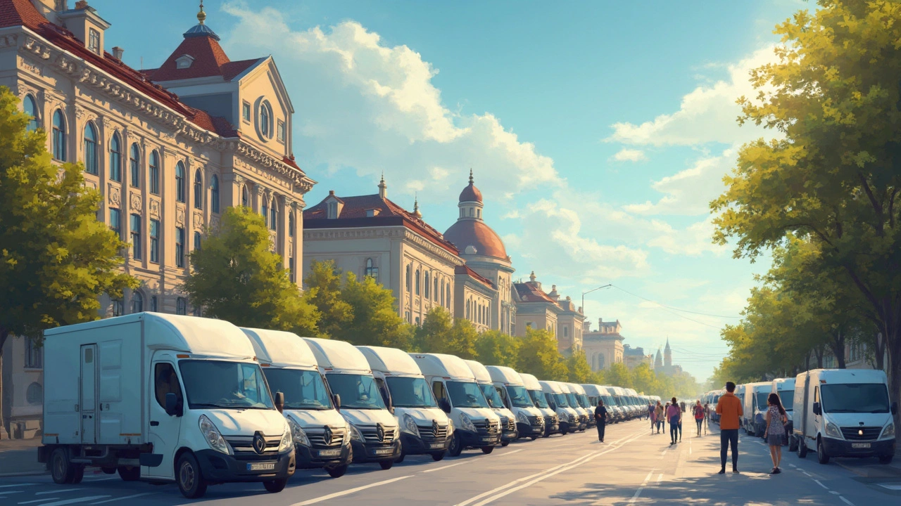 Робота зі своїм бусом у Києві: можливості та поради