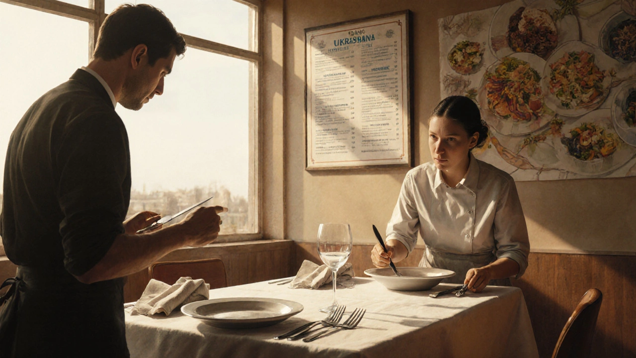 Навчання офіціанта: правильне сервірування посуду в кав&#039;ярні