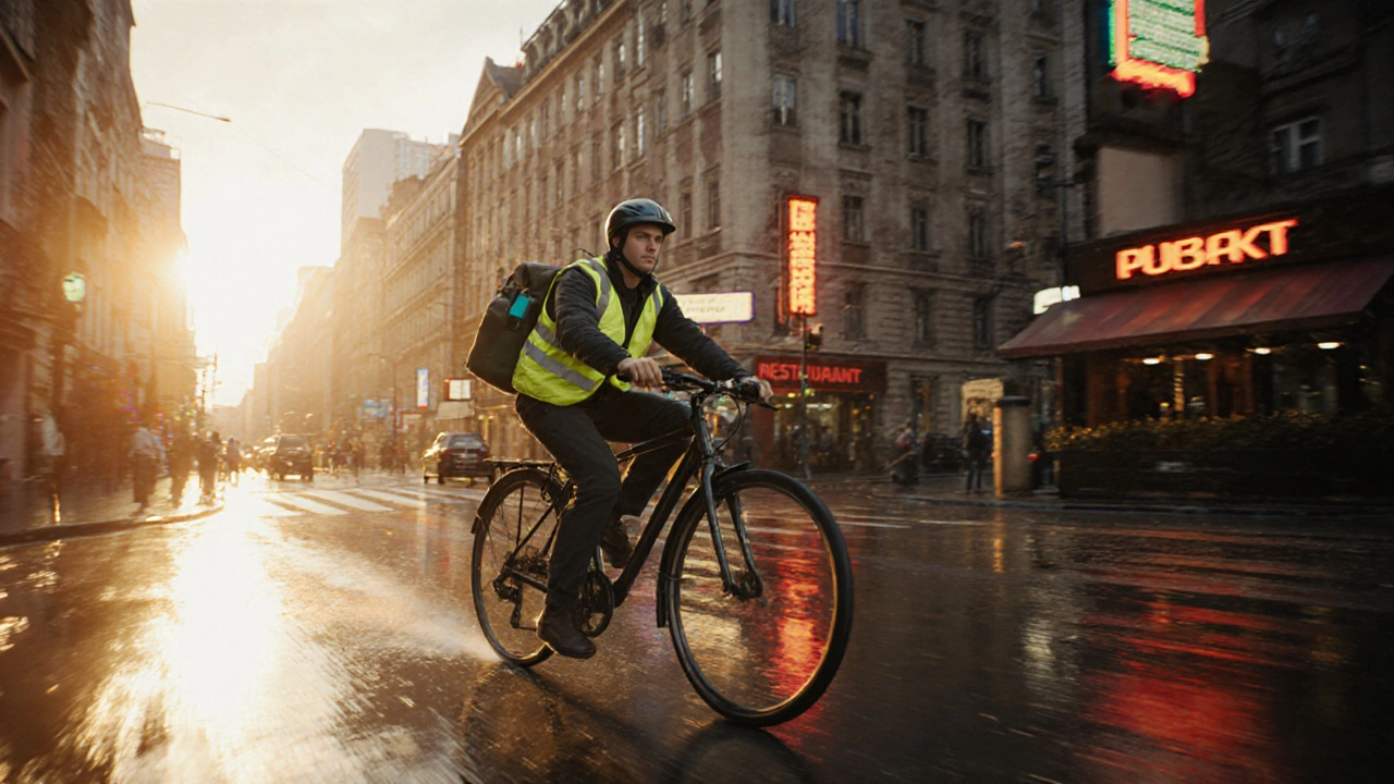 Робота кур'єром у Києві: як знайти вакансію, скільки заробляють і на чому зберегти здоров'я