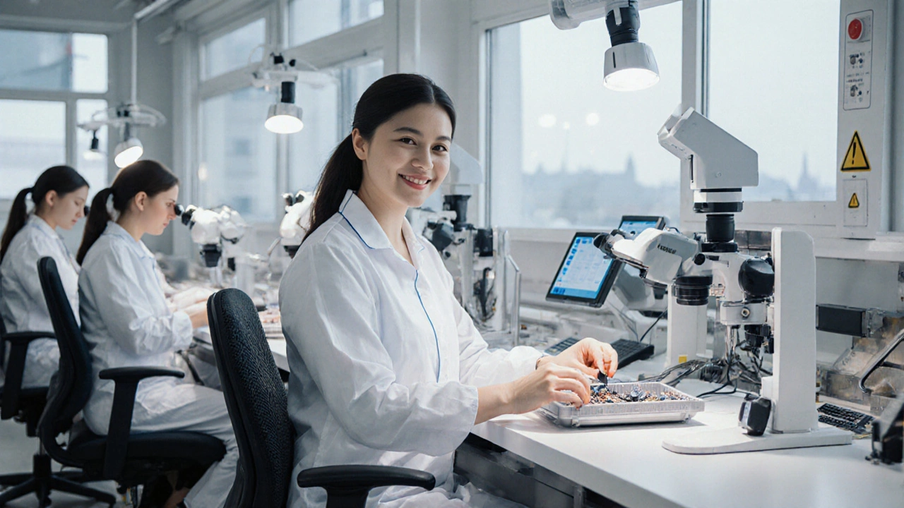 Робота на виробництві в Києві для жінок: вакансії, умови, зарплати 2025