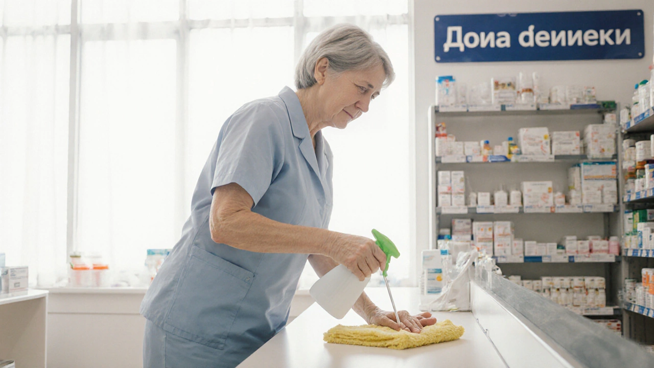 Робота прибиральницею в аптекі Києві: вакансії, умови, заробітна плата 2025