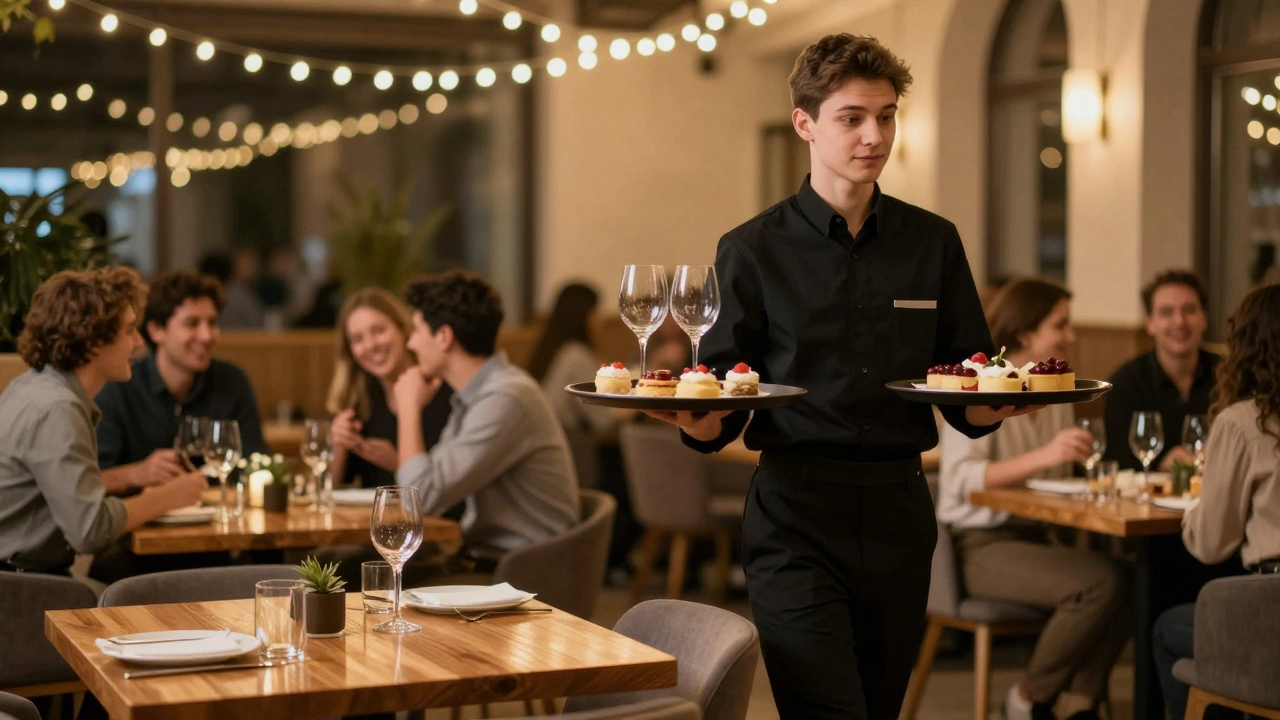 Робота офіціантом у Києві: вакансії, зарплати, досвід і поради для початківців